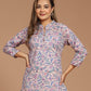 Block Printed Short Kurti