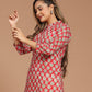 Block Printed Short Kurti