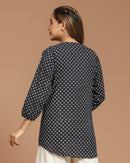 Block Printed Cotton Short Top