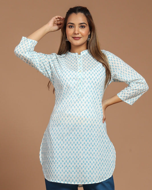 Block Printed Cotton Tunic