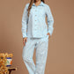 Blue Paisley Printed Co-Ord Set