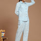 Blue Paisley Printed Co-Ord Set