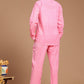 Pink Gingham  Printed Co-Ord Set