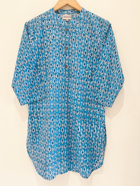 Block Printed Cotton Tunic