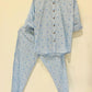 Blue Paisley Printed Co-Ord Set