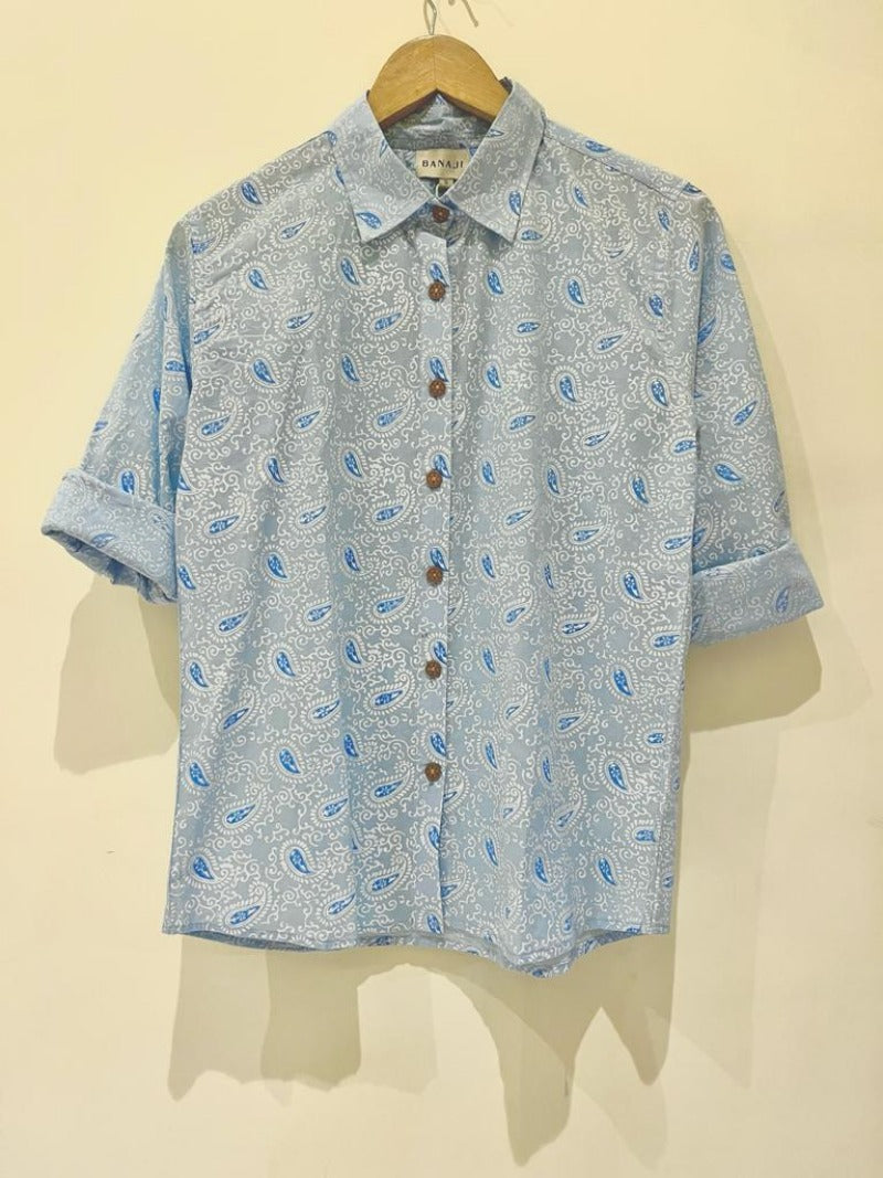 Blue Mist Printed Co-Ord set