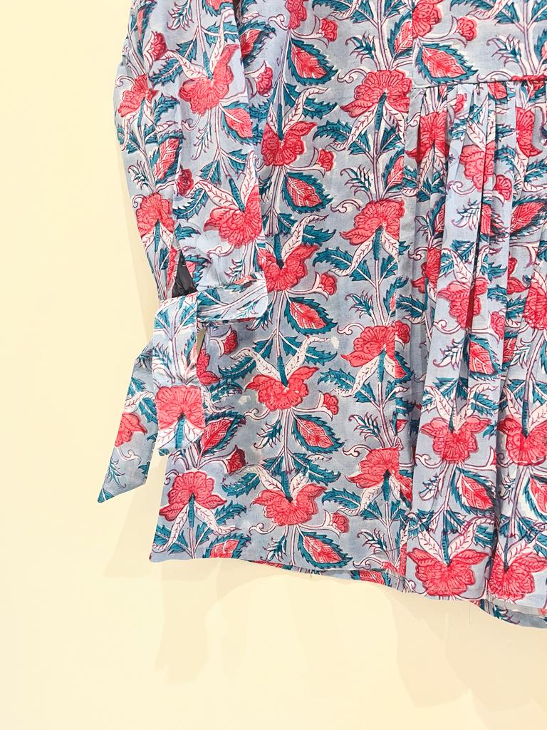 ‘Most Loved’ Block Printed Cotton Short Top