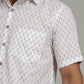 COTTON BLOCK PRINTED HALF SLEEVE SHIRT