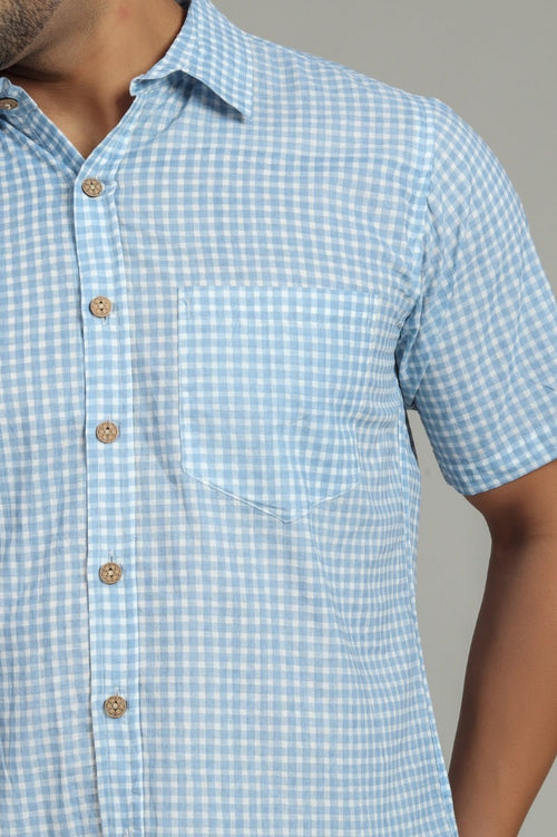 Cotton Printed Half Sleeve Shirt
