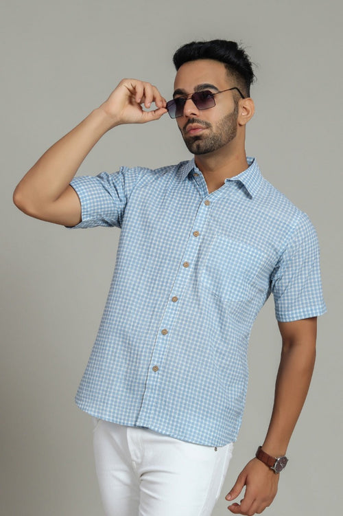 Cotton Printed Half Sleeve Shirt