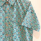 COTTON BLOCK PRINTED HALF SLEEVE SHIRT