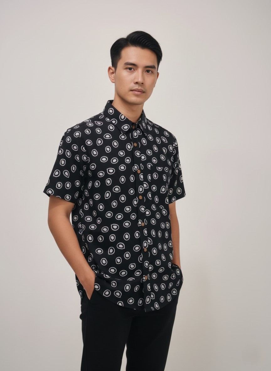 Cotton Printed Half Sleeve Shirt