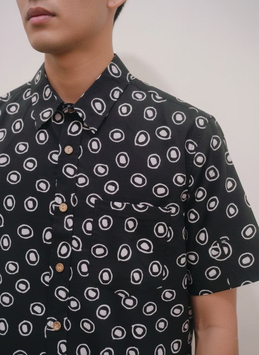 Cotton Printed Half Sleeve Shirt