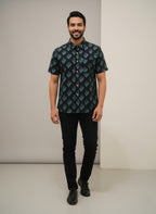 Cotton Printed Half Sleeve Shirt