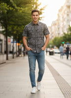 Cotton Printed Half Sleeve Shirt