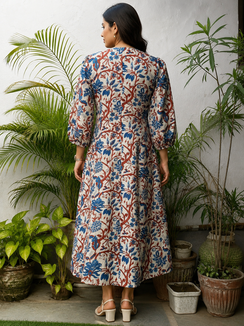 Neel Tara Chanderi Dress