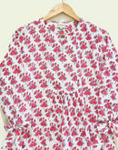 Block Printed Cotton Short Top