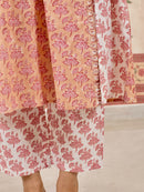 Lotus Bloom Kurta Pant Set with Dupatta
