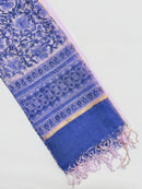 Block Printed Kota Doria Dupatta