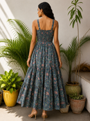 Sage Petal Elegance Dress