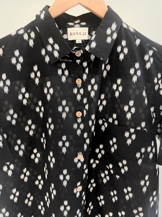 COTTON PRINTED HALF SLEEVE SHIRT