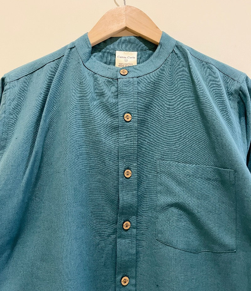 Cotton Flax Full Sleeve Shirt
