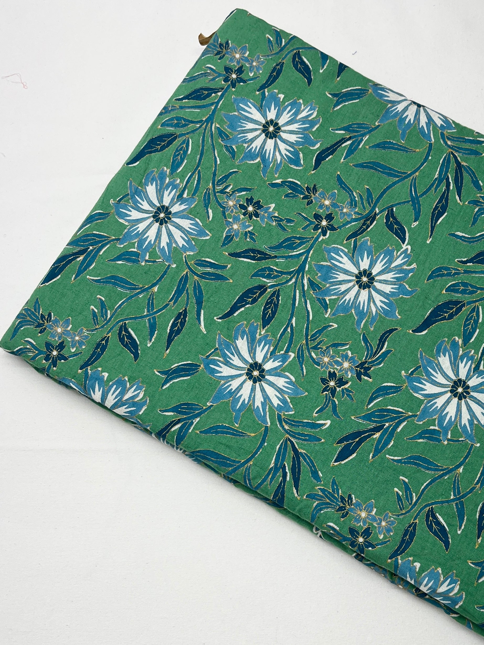 Cotton Flex Block Printed Fabric