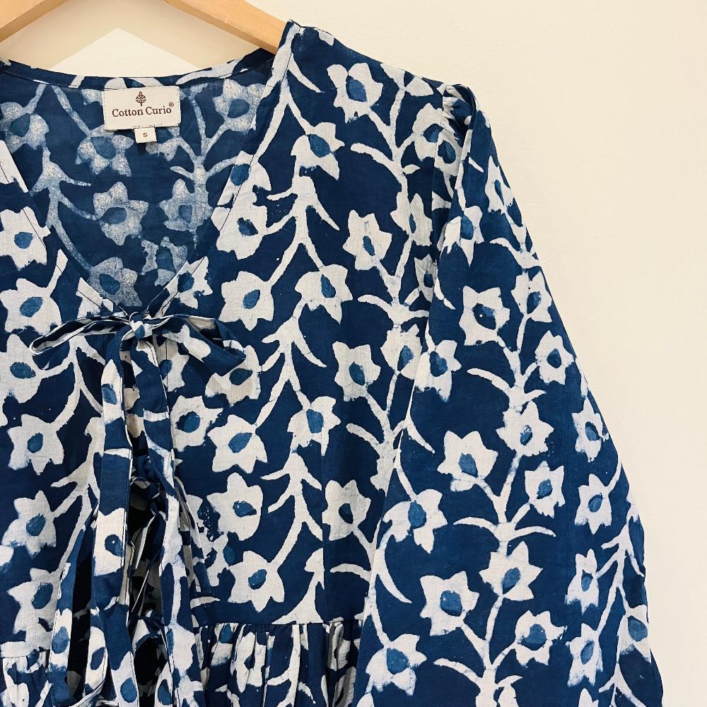 Indigo Short Top