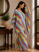 Rangrez Rainbow Kaftan Set