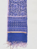 Block Printed Kota Doria Dupatta