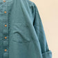 Sage Green Cotton Flax Full Sleeve Shirt
