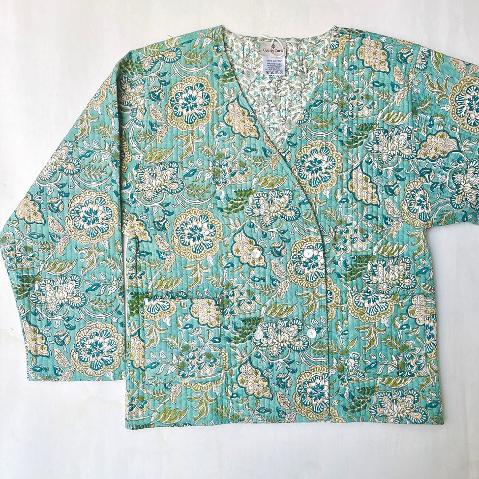 Cotton Quilted Reversible Jacket