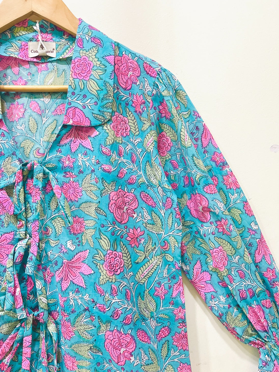 ZestBloom Block Printed Short Top