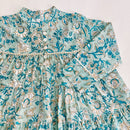 Girls Printed Tiered Dress (0–8 Years)