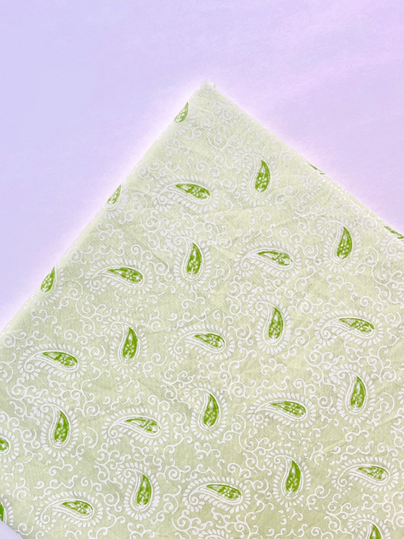 Cotton Block Printed Fabric