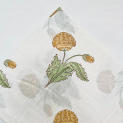 Organic Cotton Block Printed Fabric