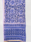 Block Printed Kota Doria Dupatta