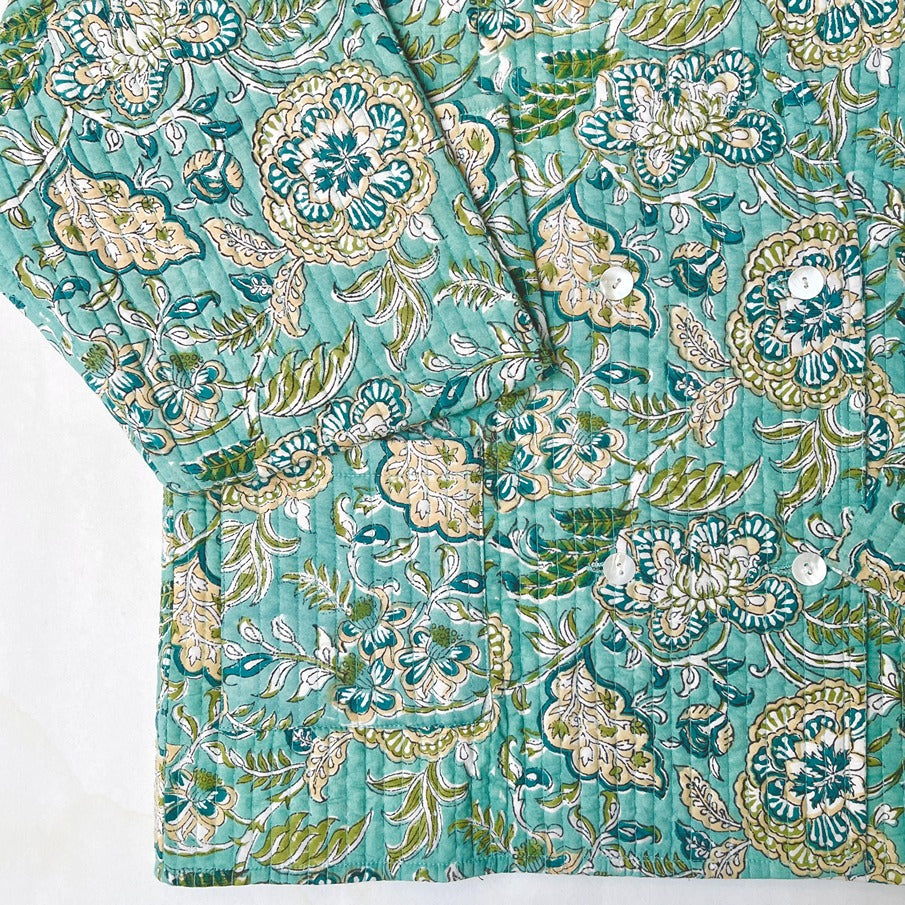 Cotton Quilted Reversible Jacket