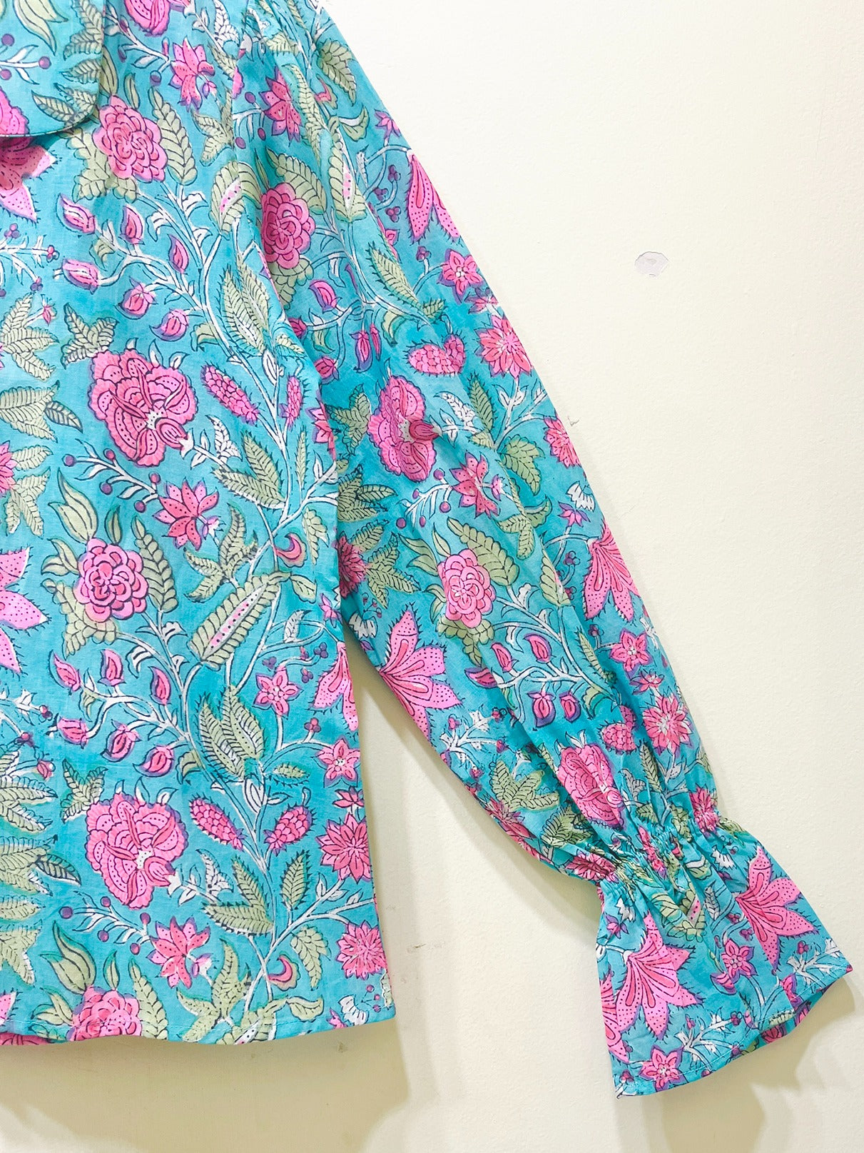 ZestBloom Block Printed Short Top