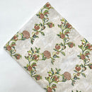Organic Cotton Block Printed Fabric