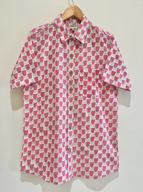 Cotton Printed Half Sleeve Shirt