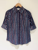 Block Printed Cotton Women's Shirt