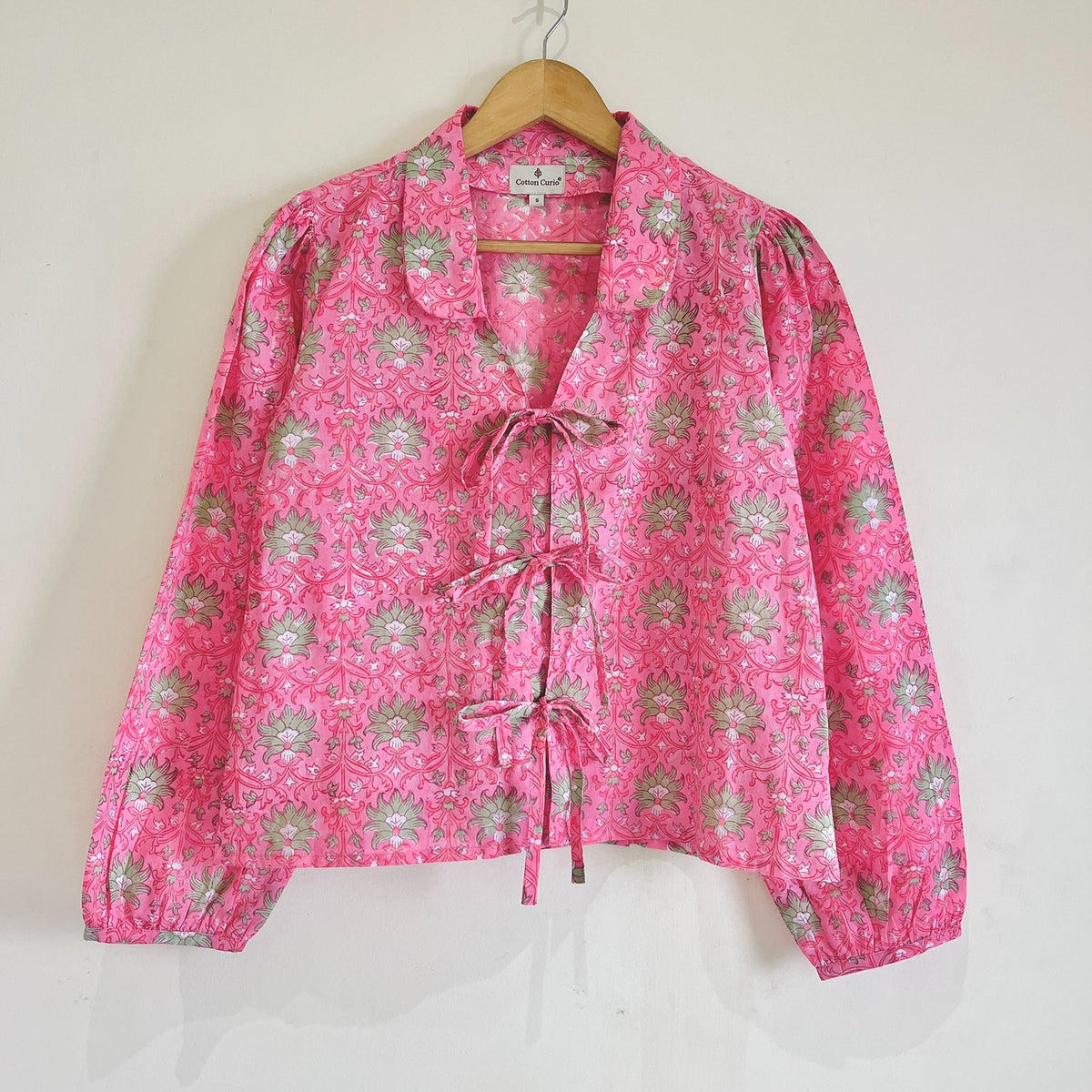 Odette Block Printed Short Top Pre-order