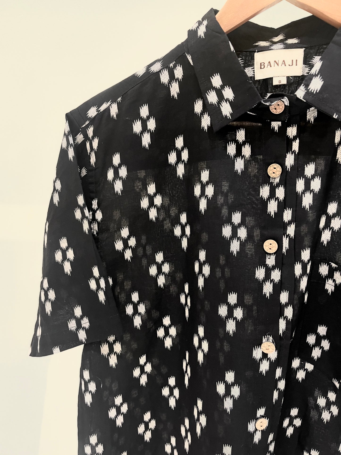 COTTON PRINTED HALF SLEEVE SHIRT