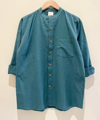 Cotton Flax Full Sleeve Shirt