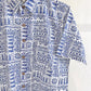 COTTON BLOCK PRINTED HALF SLEEVE SHIRT