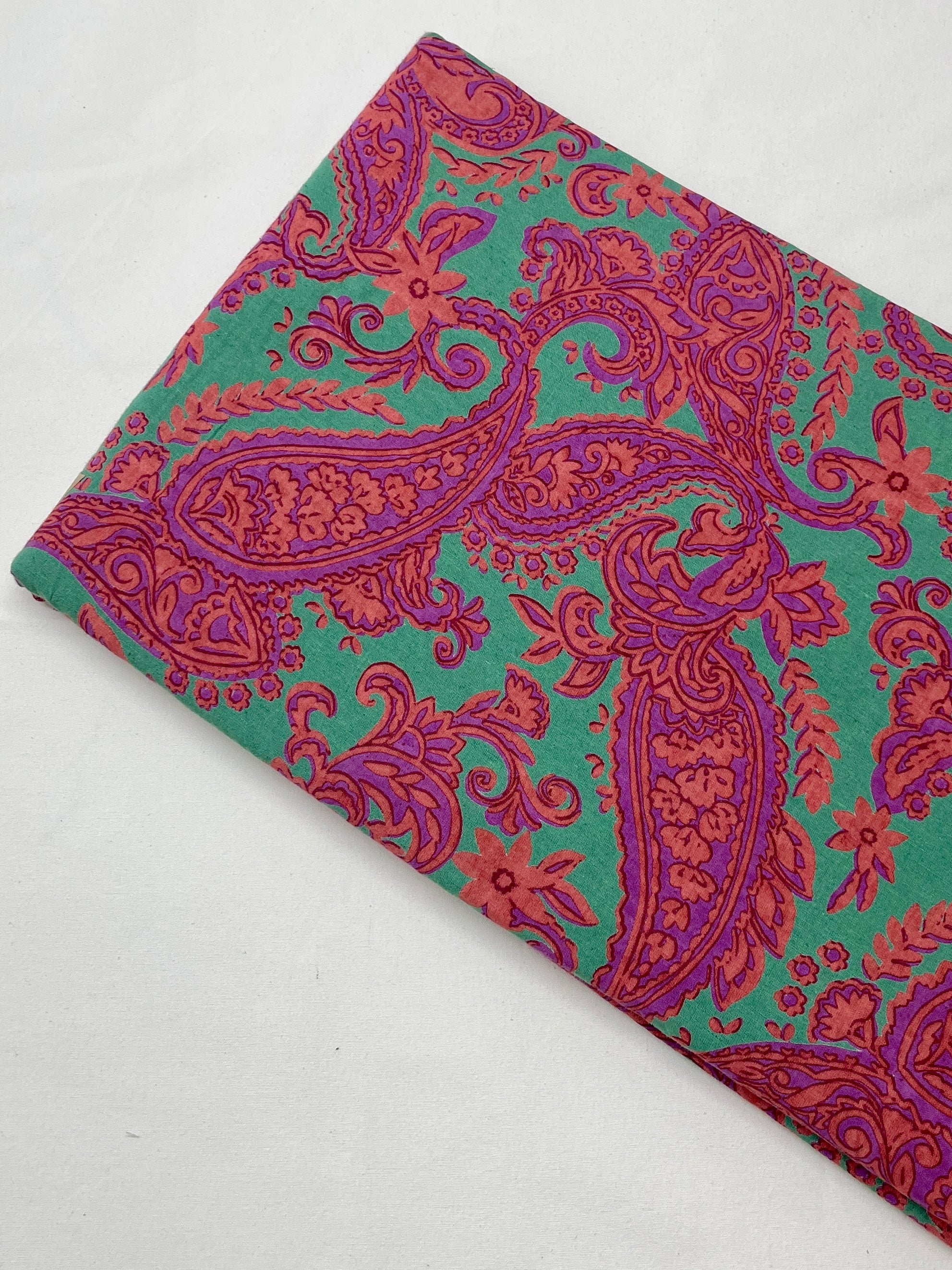 Cotton Flex Block Printed Fabric