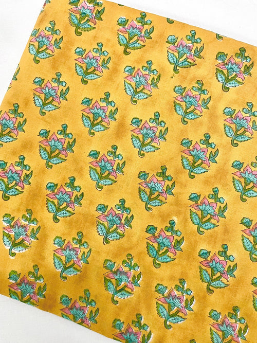Cotton Block Printed Fabric