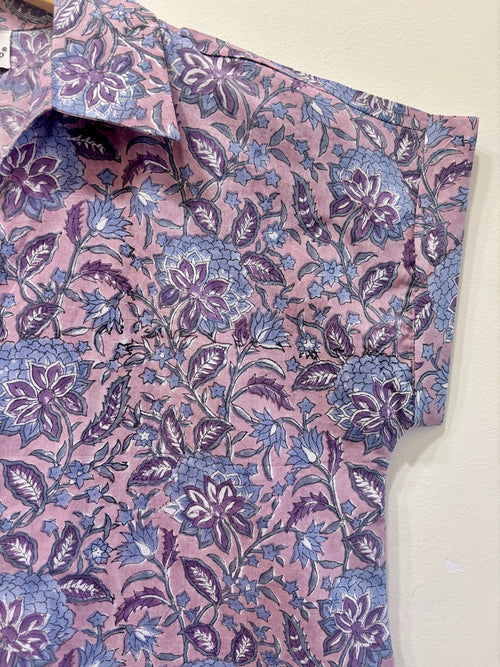 Velvet Cotton Short Top
