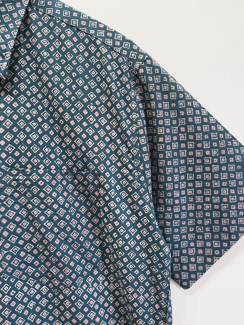 Cotton Printed Half Sleeve Shirt